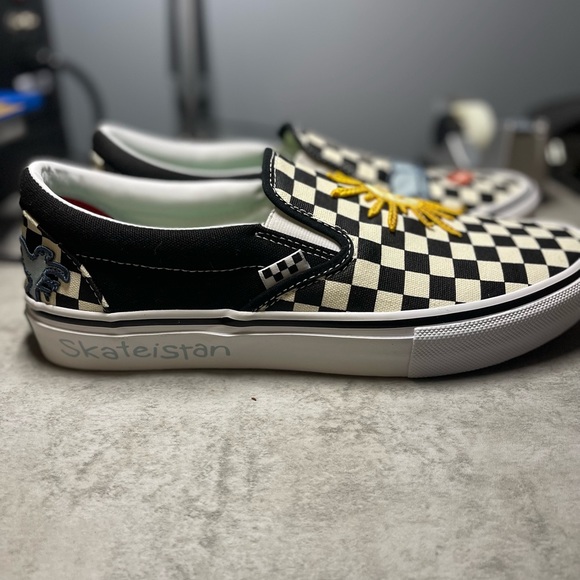 Vans Checkered Skateistan Slip-ons - Picture 2 of 4